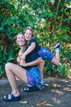 Soft To Touch Kids Jogger Shorts - Mermaid Mafia