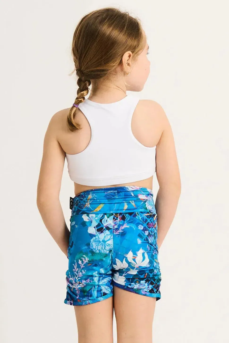 Soft To Touch Kids Jogger Shorts - Mermaid Mafia