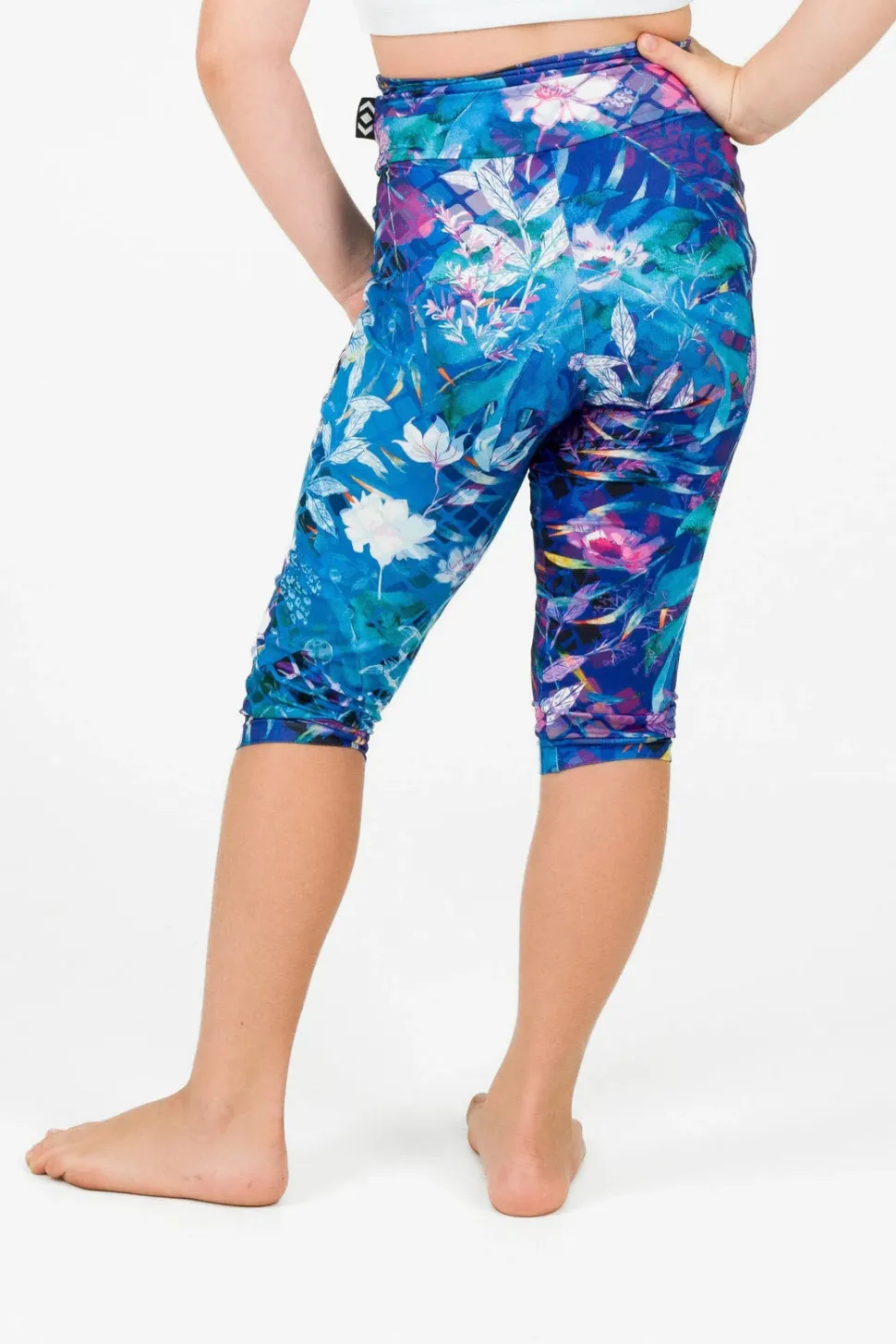 Soft To Touch Kids Jogger Capris - Mermaid Mafia