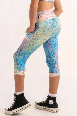 Soft To Touch Kids Jogger Capris - Mermaid Jag