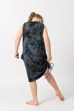 Soft To Touch Kids Lazy Girl Dress Tank - Dark And Moody