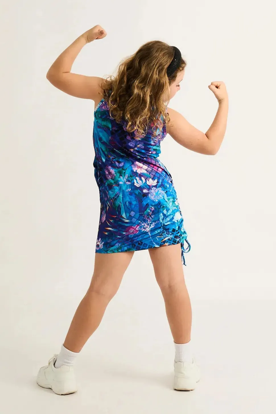 Soft To Touch Kids Lazy Girl Dress Tank - Mermaid Mafia