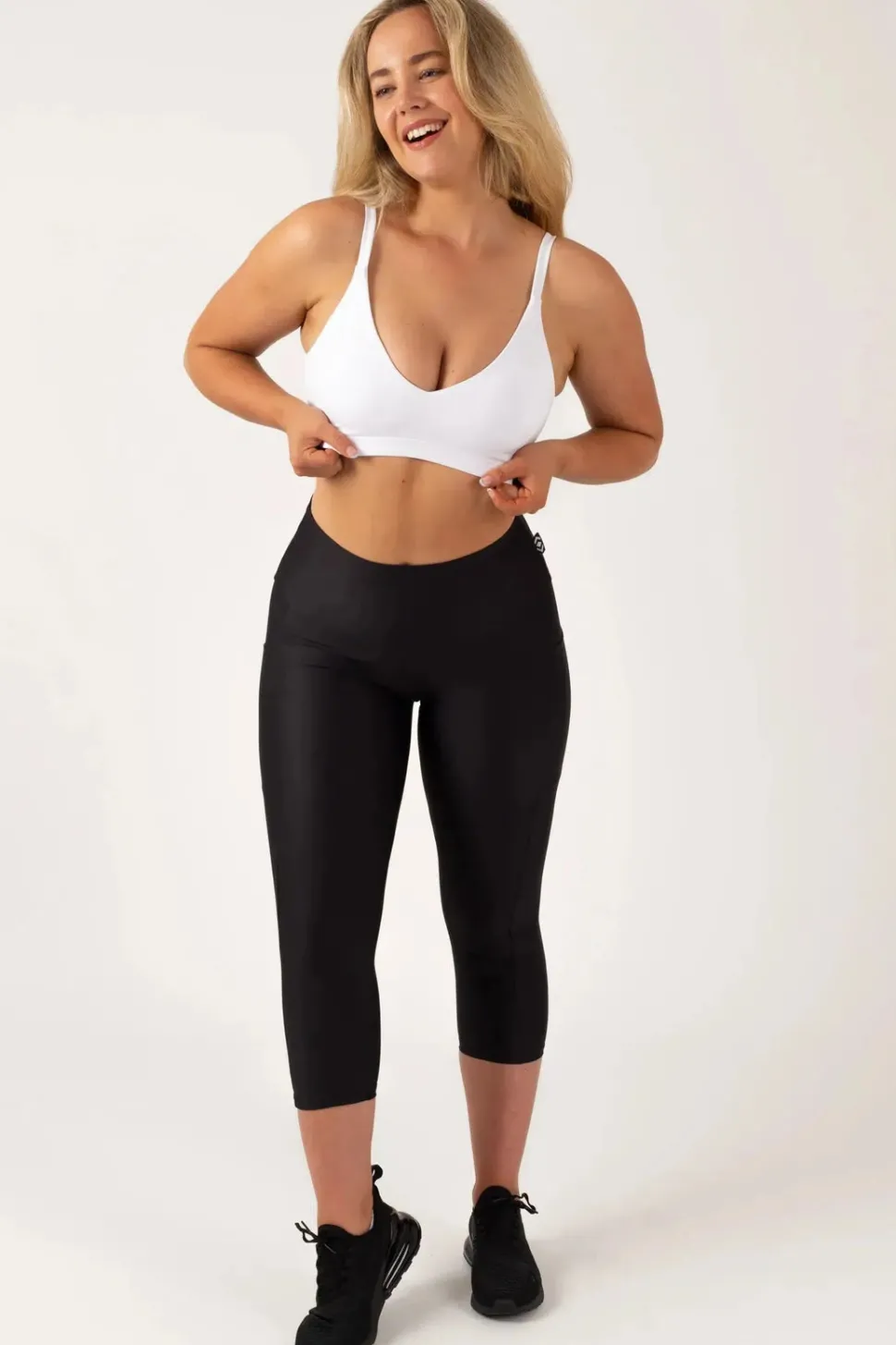 White Body Contouring - Bralette Crop