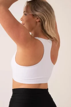 White Performance - Cross Over Crop