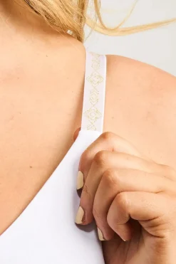 White Performance - Luxe Bralette Crop
