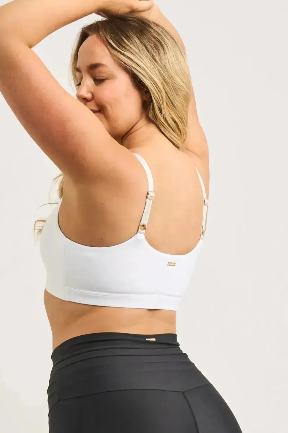 White Performance - Luxe Bralette Crop
