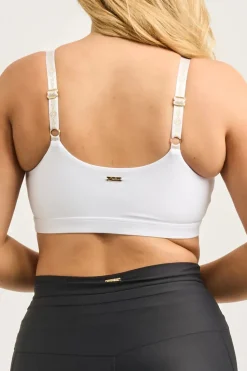 White Performance - Luxe Bralette Crop